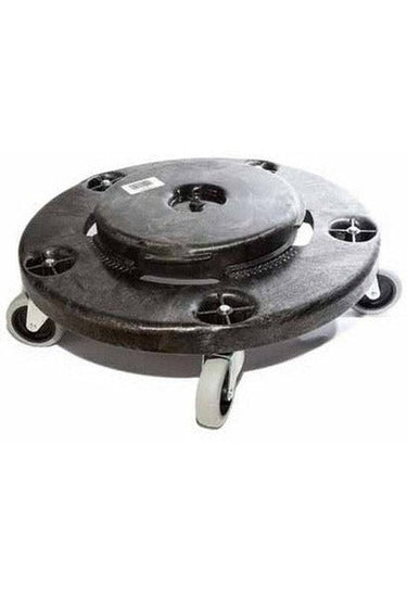 Chariot Rubbermaid pour poubelle Brute